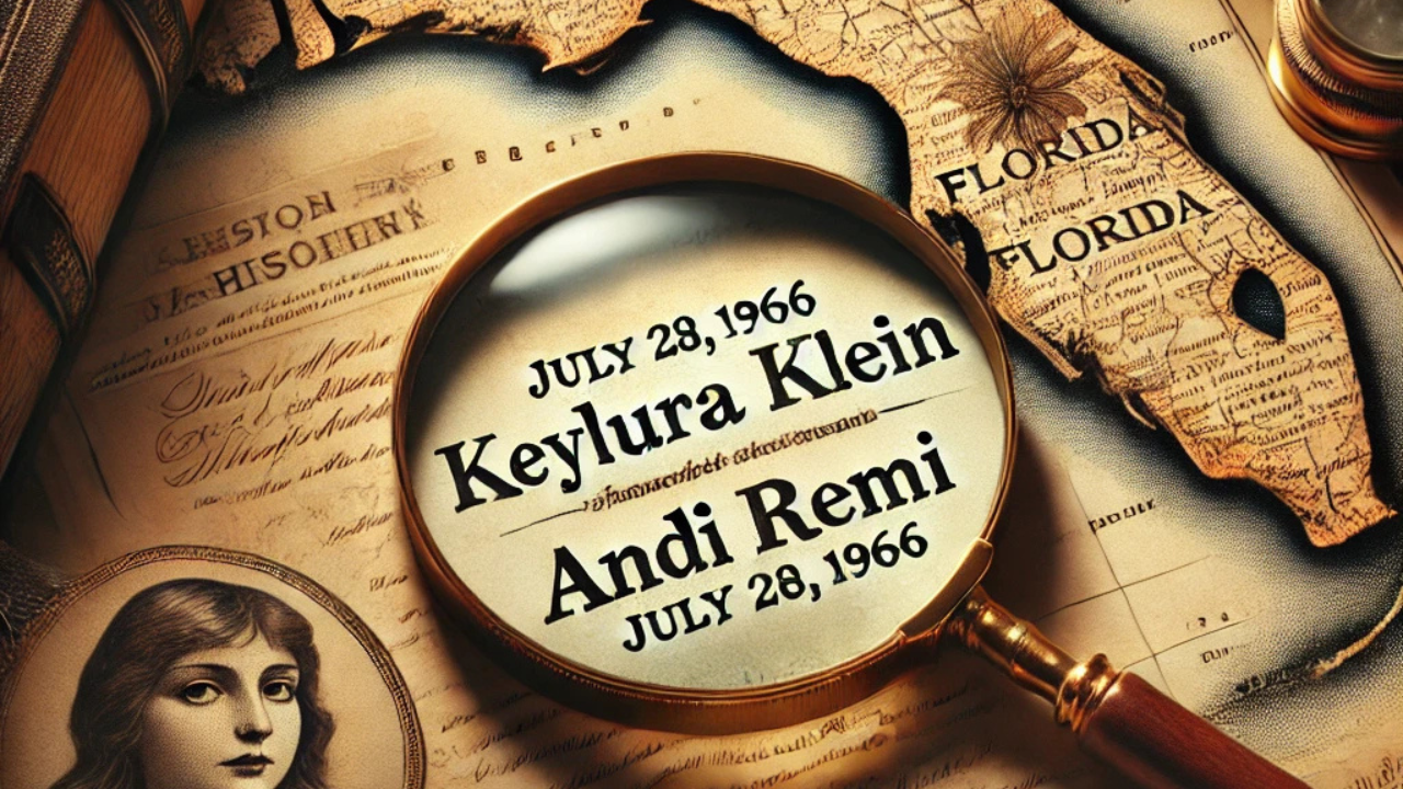 Keywlaura Klein Florida Andi Remi 7/28/66ord